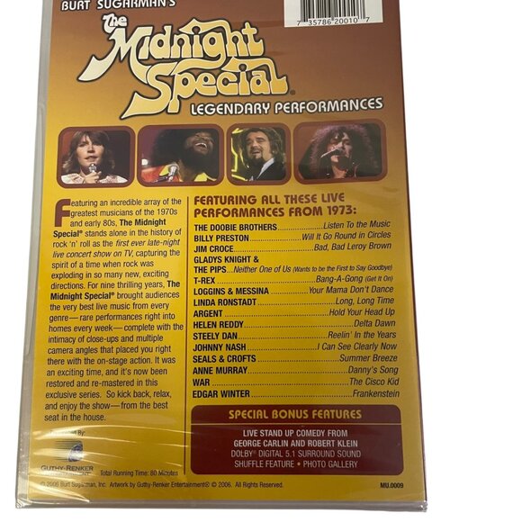 "The Midnight Special" Legendary Performances DVD - Picture 5 of 5